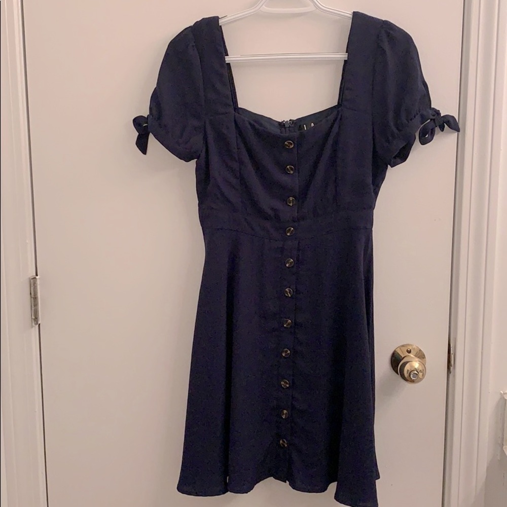 Navy Blue Dress